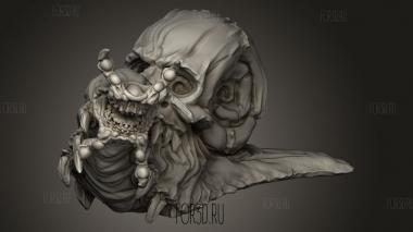 Элементальные Существа Отравляют Улитку 3d stl модель для ЧПУ