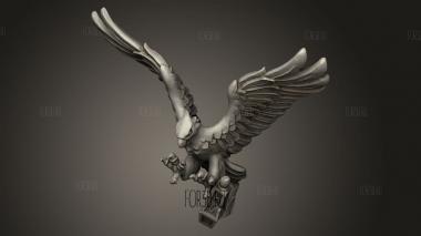 Эльфийский орел 3d stl модель для ЧПУ