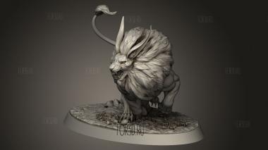 Войска Повелителя Скальных Львов 3d stl модель для ЧПУ