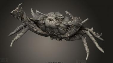 Гигантский Злой Краб,Огромный 3d stl модель для ЧПУ