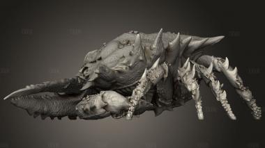 Гигантский краб,огромный 3d stl модель для ЧПУ