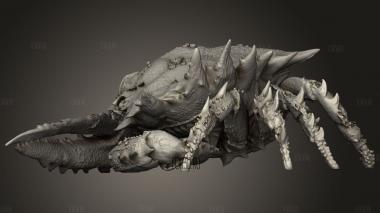 Гигантский Краб,Огромный 3d stl модель для ЧПУ