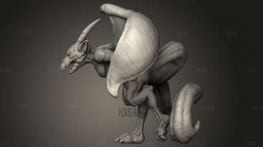 Эпоха Запретной Магии Фамильяров беса 3d stl модель для ЧПУ