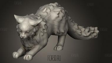 Зверь-Кошка 3d stl модель для ЧПУ