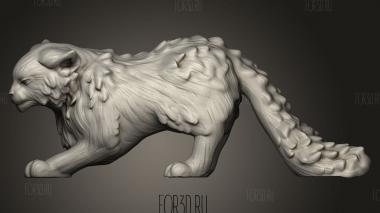 Зверь-Кошка 3d stl модель для ЧПУ