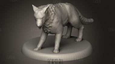 Зверь-Собака 3d stl модель для ЧПУ