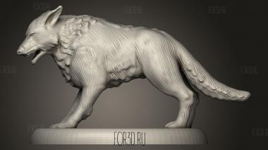 Зверь-Собака 3d stl модель для ЧПУ