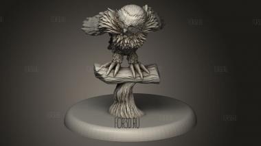 Зверь-Сова 3d stl модель для ЧПУ