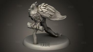 Зверь Феникс 3d stl модель для ЧПУ