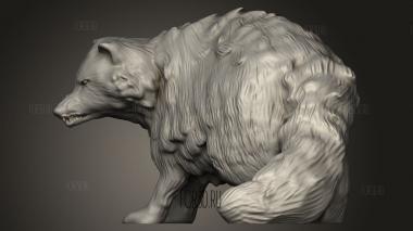 Зверь Енот 3d stl модель для ЧПУ
