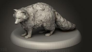 Зверь Енот 3d stl модель для ЧПУ