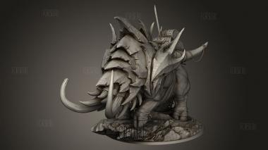 Седло голодного скакуна 3d stl модель для ЧПУ