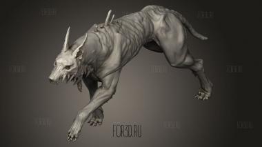 Продажная Собака,Беги 3d stl модель для ЧПУ
