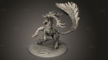 Волшебный Лесной Король Оленей На Коне 3d stl модель для ЧПУ