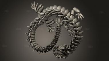 Имперский дракон 3d stl модель для ЧПУ