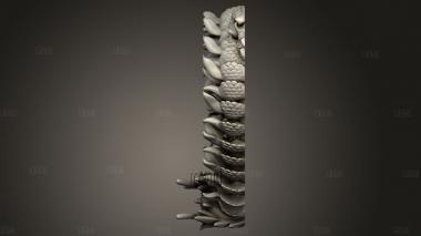 Имперский дракон 3d stl модель для ЧПУ