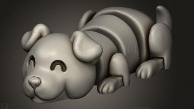 Гибкая Собака 3d stl модель для ЧПУ