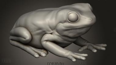 Лесная Лягушка 3d stl модель для ЧПУ