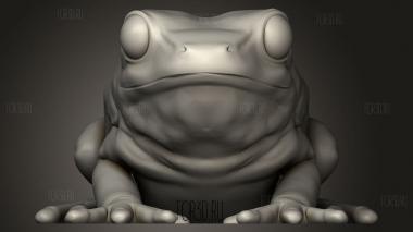 Лесная Лягушка 3d stl модель для ЧПУ