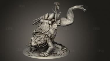 Седло Лягушачьей Земли 3d stl модель для ЧПУ