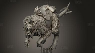 Гигантские Крысы 3d stl модель для ЧПУ