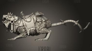 Гигантские Крысы 3d stl модель для ЧПУ