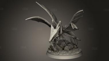 ГИГЕРИАНСКИЙ ПАУКООБРАЗНЫЙ ГИБРИД Пикирующего ЖНЕЦА 3d stl модель для ЧПУ