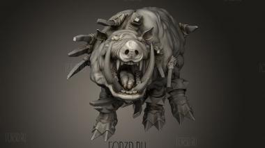 Гоблин 3d stl модель для ЧПУ