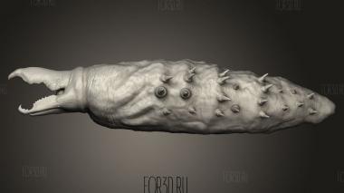 Грабоид от подземных толчков 3d stl модель для ЧПУ