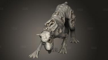 Могильные Гончие Собаки 3d stl модель для ЧПУ