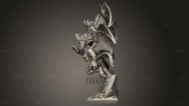 Гарпии 3d stl модель для ЧПУ