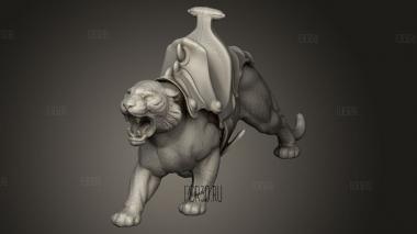 Он мужчина Классический Игрушечный Зверь Пантера 3d stl модель для ЧПУ