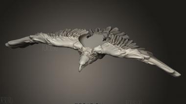 Гигантский Орел 3d stl модель для ЧПУ
