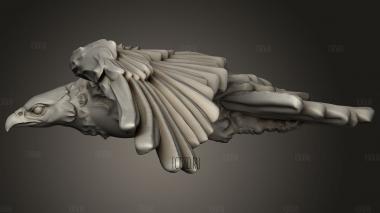Гигантский Орел 3d stl модель для ЧПУ