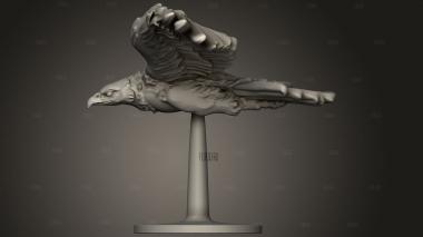 Гигантский Орел 3d stl модель для ЧПУ