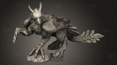 На Небесах Приземлился Гриффин 3d stl модель для ЧПУ