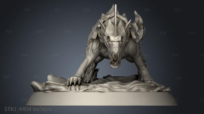 Hell Hounds BAM Hounded stl model for CNC