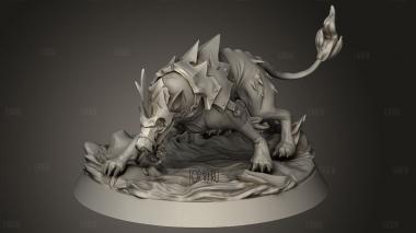 Адские Псы БАМ Затравлены 3d stl модель для ЧПУ
