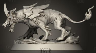 Адские Псы БАМ Затравлены 3d stl модель для ЧПУ