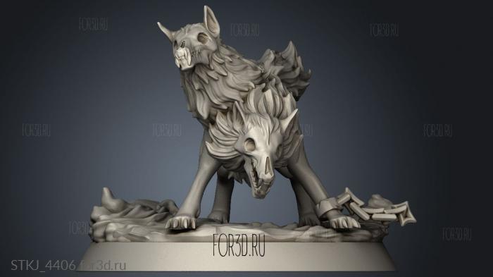 Hell Hounds BAM Hound Two stl model for CNC