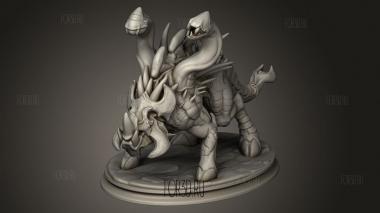 Адский Хищник 3d stl модель для ЧПУ