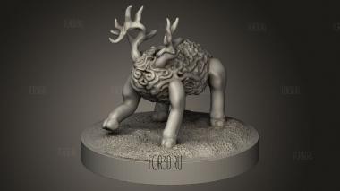 ПРАЗДНИЧНЫЕ УЖАСЫ Мозгового Оленя 3d stl модель для ЧПУ