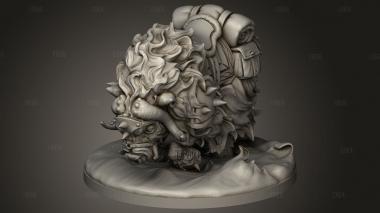 Оседланный Бык Хогарта 3d stl модель для ЧПУ