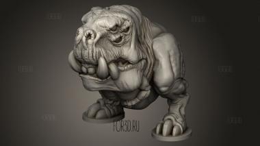 Гончая 3d stl модель для ЧПУ