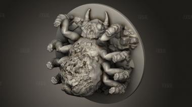 Скромные Пауки,Разлагающийся Паук 3d stl модель для ЧПУ