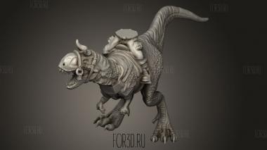 Гонщики На Динозаврах-Горгульях Алло 3d stl модель для ЧПУ