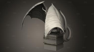 Контур мига 3d stl модель для ЧПУ