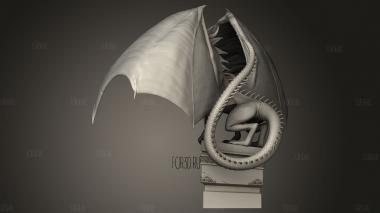 Контур мига 3d stl модель для ЧПУ