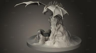 Невозможный Дракон 3d stl модель для ЧПУ