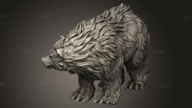 Звери Несут 3d stl модель для ЧПУ